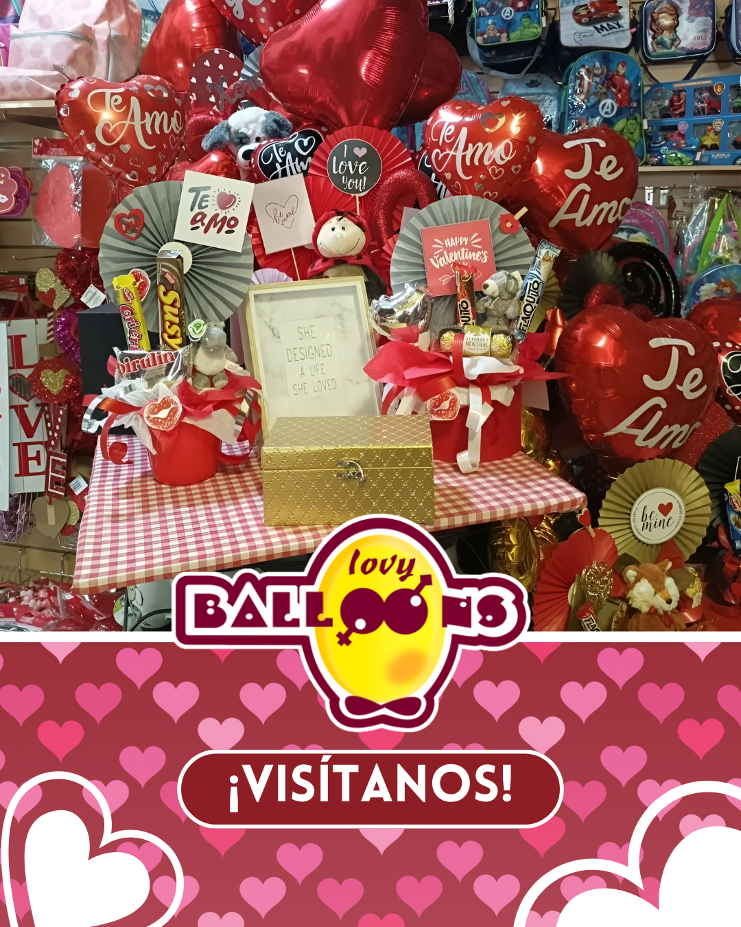 Lovy Balloons San Valentín